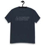 Dangerous Dads Club T-Shirt - Grey outline logo