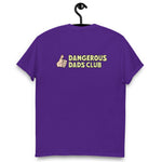Dangerous Dads Club T-Shirt - yellow logo with light thumb
