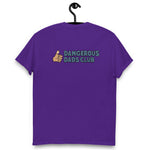 Dangerous Dads Club T-Shirt - Blue logo with tan thumb