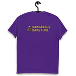Dangerous Dads Club T-Shirt - Brown logo with dark thumb