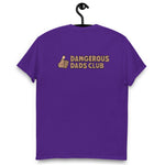 Dangerous Dads Club T-Shirt - Brown logo with tan thumb