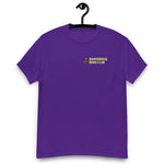 Dangerous Dads Club T-Shirt - yellow logo with dark thumb