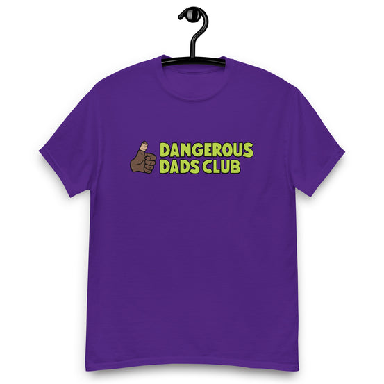 Dangerous Dads Club T-Shirt - L.green logo-dark thumb