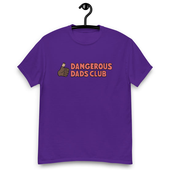 Dangerous Dads Club T-Shirt - Red logo-dark thumb