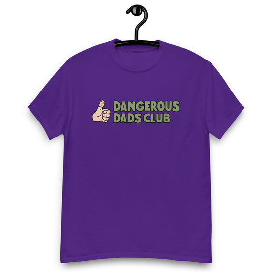 Dangerous Dads Club T-Shirt - Green logo-light thumb