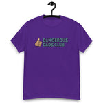 Dangerous Dads Club T-Shirt - Blue logo - tan thumb