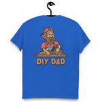 DIY Brown Hair Tan Skin Tone No-Glasses Beard Dad T-Shirt