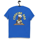 Cooking Blond Hair Dark Skin Tone Glasses Stubble Dad T-Shirt