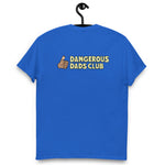 Dangerous Dads Club T-Shirt - yellow logo with tan thumb