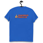 Dangerous Dads Club T-Shirt - red logo with tan thumb
