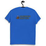 Dangerous Dads Club T-Shirt - Blue logo with dark thumb