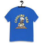 Cooking Black Hair Light Skin Tone Glasses Beard Dad T-Shirt