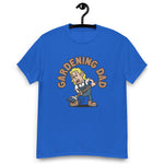 Gardening Blond Hair Light Skin Tone No-Glasses Long Stubble Dad T-Shirt