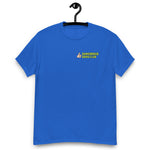 Dangerous Dads Club T-Shirt - L.Green logo with light thumb