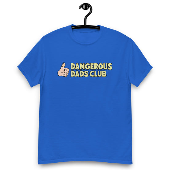 Dangerous Dads Club T-Shirt - yellow logo-light thumb