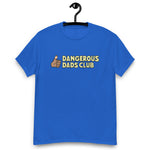 Dangerous Dads Club T-Shirt - yellow logo-tan thumb