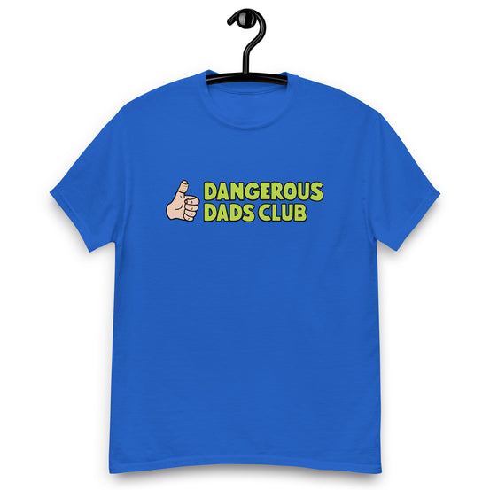Dangerous Dads Club T-Shirt - L.green logo-light thumb