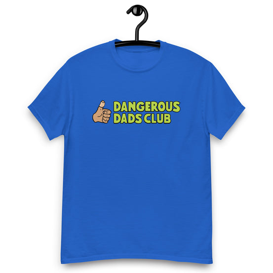 Dangerous Dads Club T-Shirt - L.green logo-tan thumb