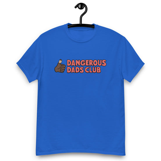 Dangerous Dads Club T-Shirt - Red logo-dark thumb