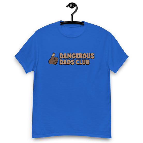 Dangerous Dads Club T-Shirt - Brown logo - dark thumb
