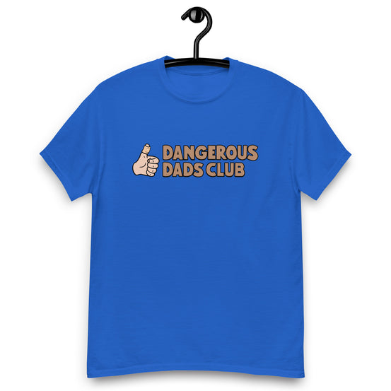 Dangerous Dads Club T-Shirt - Brown logo - light thumb