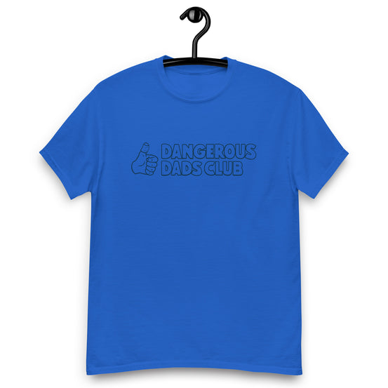 Dangerous Dads Club T-Shirt - Navy outline logo