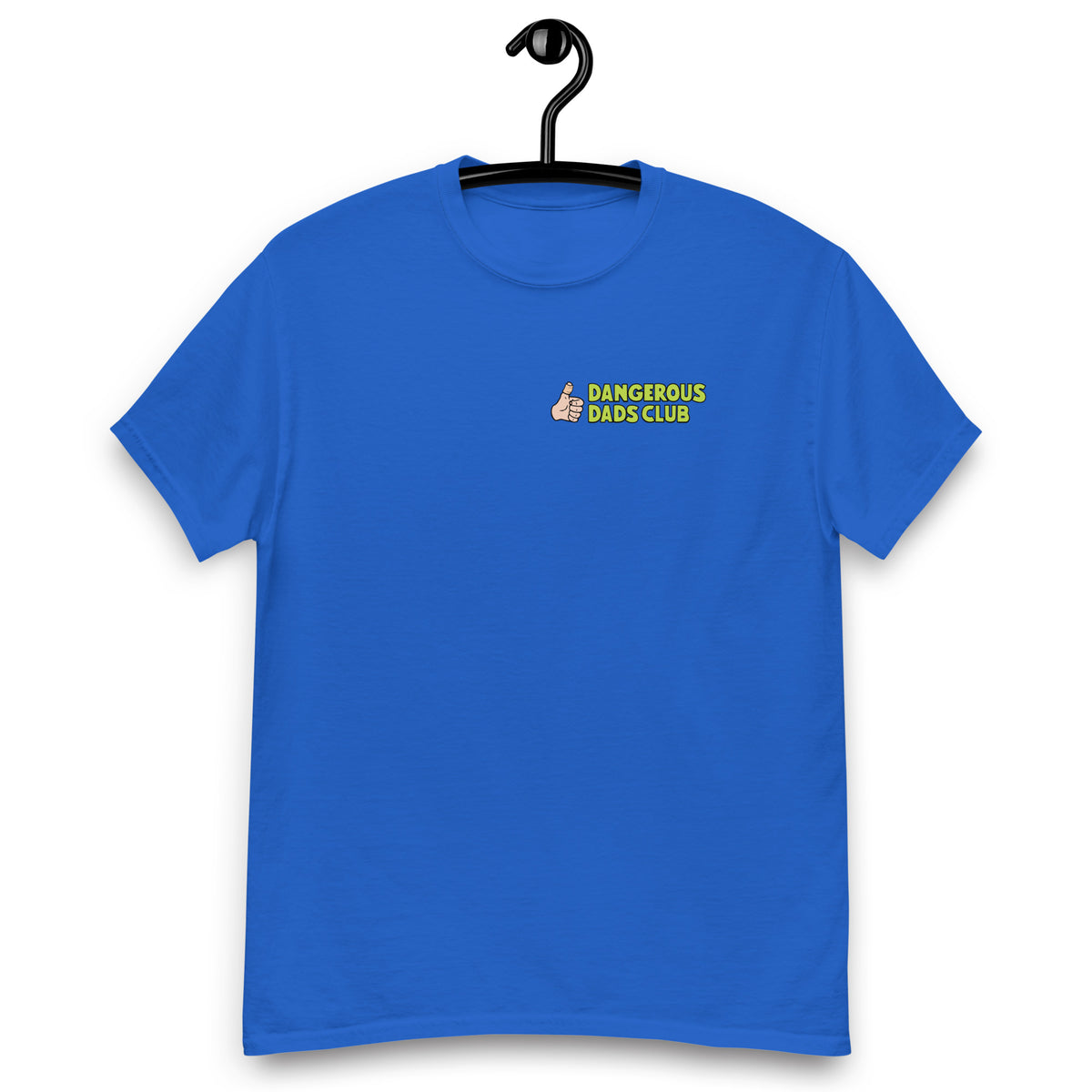 Tennis Blond Hair Light Skin Tone No-Glasses Medium Stubble Dad T-Shirt