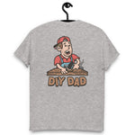 DIY Brown Hair Light Skin Tone No-Glasses Stubble Dad T-Shirt