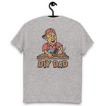 DIY Blond Hair Tan Skin Tone No-Glasses Moustache Dad T-Shirt