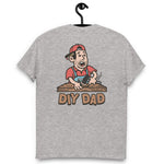 DIY Black Hair Light Skin Tone No-Glasses Stubble Dad T-Shirt