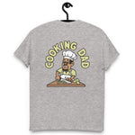 Cooking Black Hair Tan Skin Tone Glasses Moustache & Chin Beard Dad T-Shirt