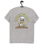 Cooking Black Hair Light Skin Tone Glasses Stubble Dad T-Shirt