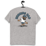 Running Brown Hair Tan Skin Tone Glasses Beard Dad T-Shirt
