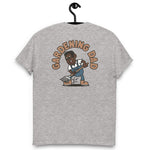 Gardening Black Hair Dark Skin Tone Glasses Medium Stubble Dad T-Shirt