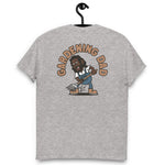 Gardening Black Hair Dark Skin Tone No-Glasses Long Beard Dad T-Shirt