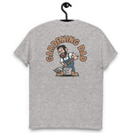 Gardening Black Hair Light Skin Tone No-Glasses Medium Beard Dad T-Shirt
