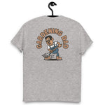 Gardening Black Hair Tan Skin Tone Glasses Short Moustache Dad T-Shirt