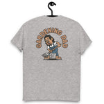 Gardening Black Hair Tan Skin Tone No-Glasses Long Moustache & Chin Beard Dad T-Shirt