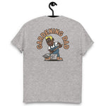 Gardening Blond Hair Dark Skin Tone Glasses Medium Stubble Dad T-Shirt