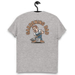 Gardening Brown Hair Light Skin Tone No-Glasses Medium Moustache Dad T-Shirt