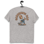 Gardening Brown Hair Tan Skin Tone No-Glasses Bald Moustache Dad T-Shirt