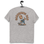 Gardening Brown Hair Tan Skin Tone No-Glasses Bald Stubble Dad T-Shirt