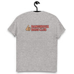 Dangerous Dads Club T-Shirt - red logo with tan thumb
