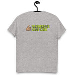 Dangerous Dads Club T-Shirt - L.Green logo with tan thumb