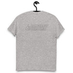 Dangerous Dads Club T-Shirt - grey outline logo