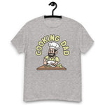 Cooking Black Hair Light Skin Tone No-Glasses Beard Dad T-Shirt