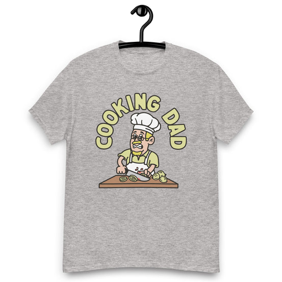 Cooking Blond Hair Light Skin Tone Glasses Moustache & Chin Beard Dad T-Shirt