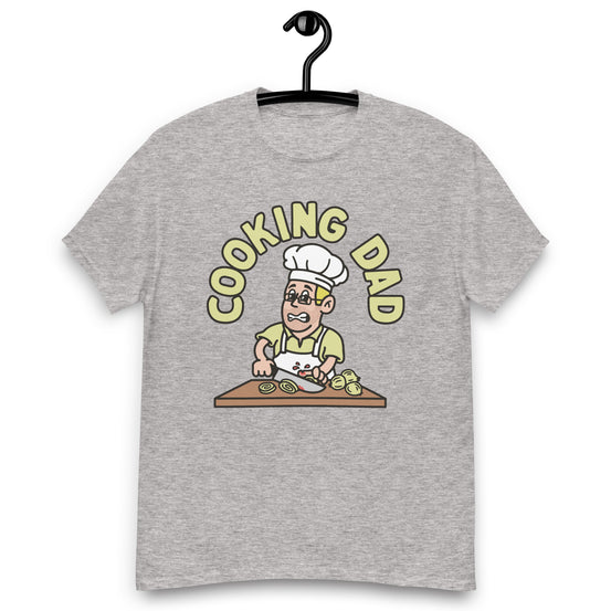 Cooking Blond Hair Light Skin Tone Glasses Stubble Dad T-Shirt