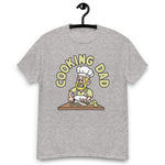 Cooking Blond Hair Light Skin Tone No-Glasses Beard Dad T-Shirt