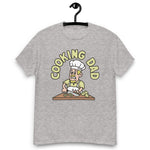 Cooking Blond Hair Light Skin Tone No-Glasses Moustache & Chin Beard Dad T-Shirt